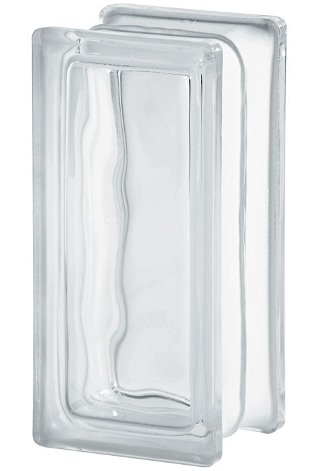 Glass Brick - Seves - Basic Clear Wave